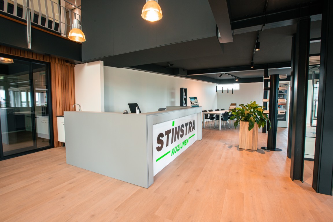 Kunststof en aluminium kozijnen showroom Leeuwarden