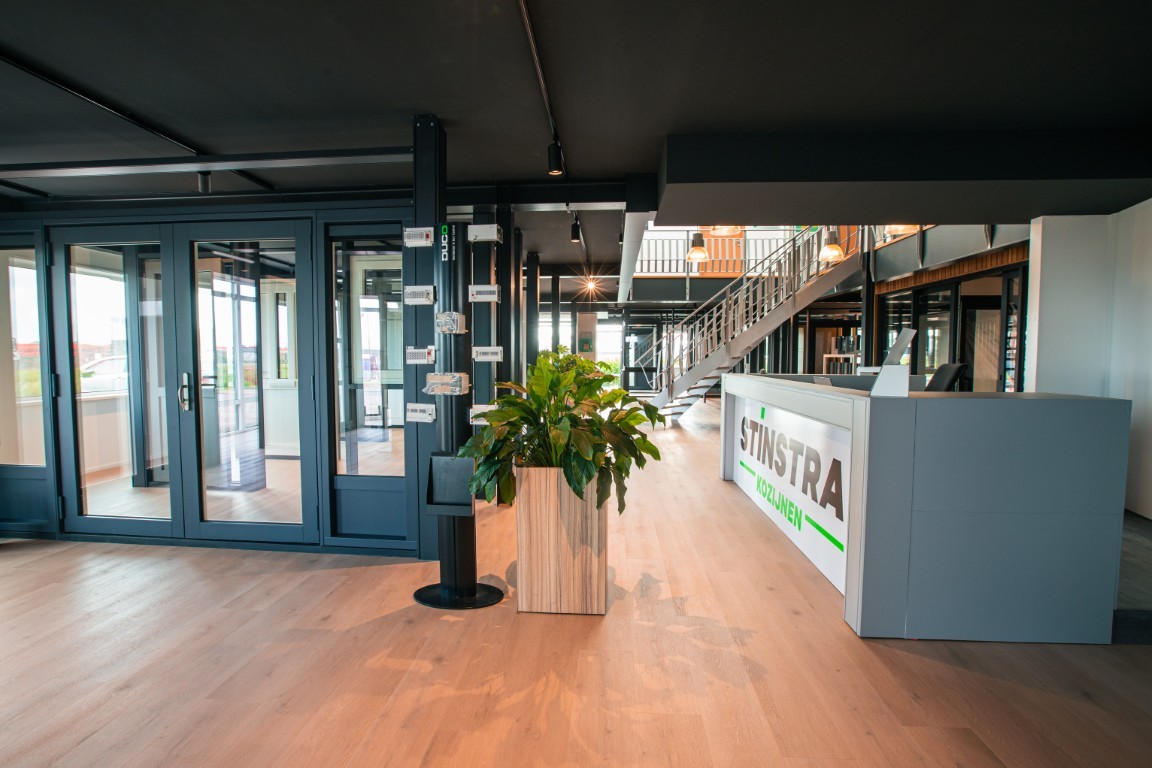 Kunststof en aluminium kozijnen showroom Leeuwarden
