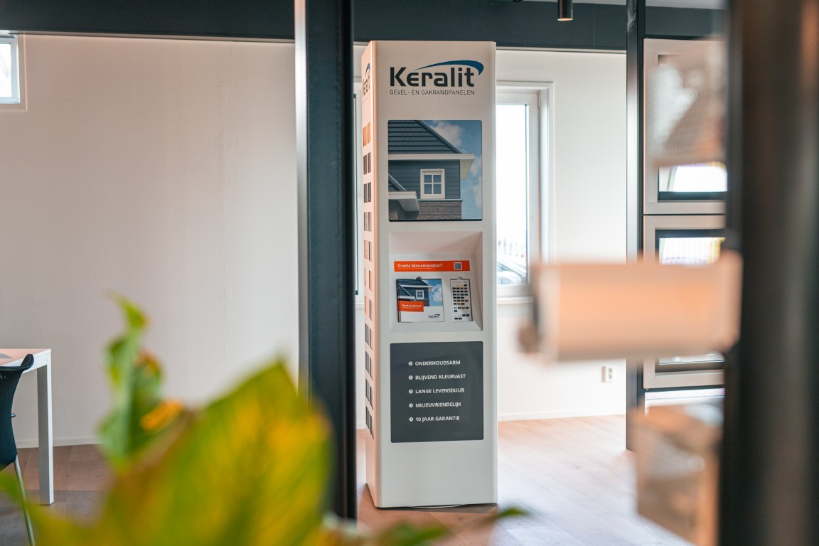 Kunststof en aluminium kozijnen showroom Leeuwarden