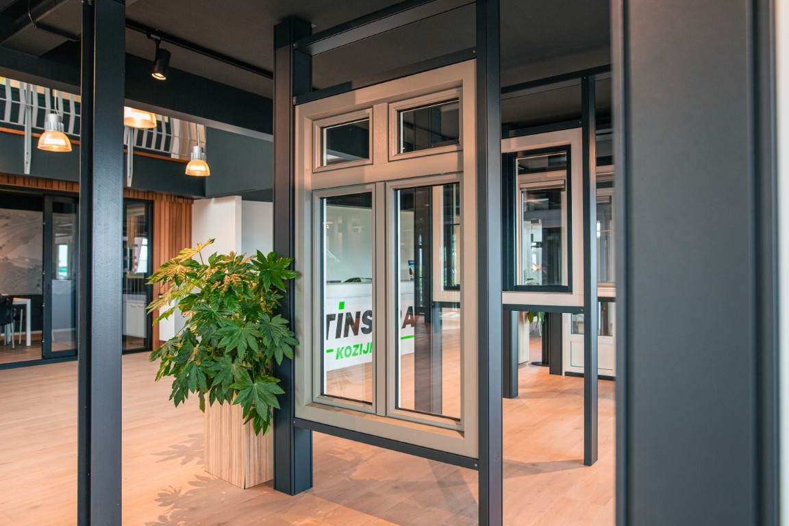 Kunststof en aluminium kozijnen showroom Leeuwarden